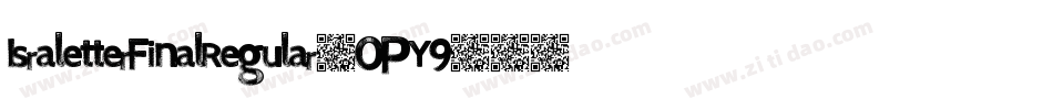 IsraletterFinalRegular-0PY9字体转换