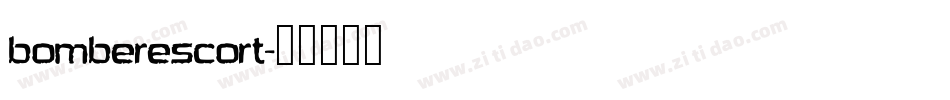 bomberescort字体转换