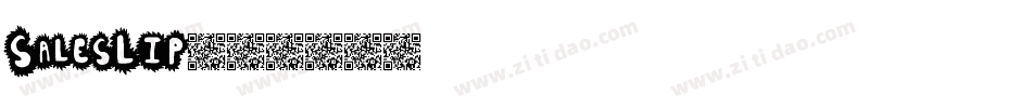 SalesLip字体转换
