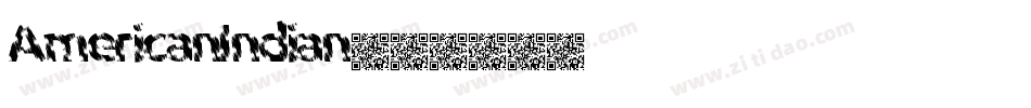 AmericanIndian字体转换