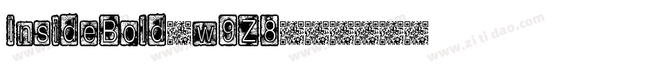 InsideBold-w9Z8字体转换