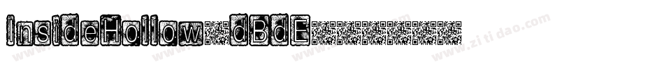 InsideHollow-dBdE字体转换