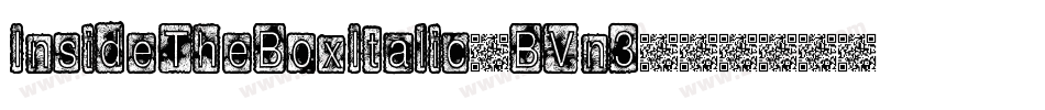 InsideTheBoxItalic-BVn3字体转换