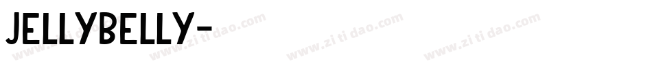 JELLYBELLY字体转换