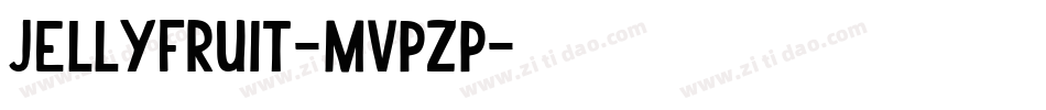 Jellyfruit-MVpzP字体转换