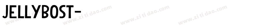 jellybost字体转换