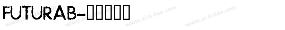 FUTURAB字体转换