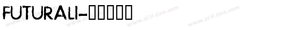 FUTURALI字体转换