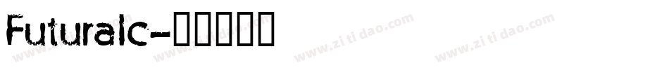 Futuralc字体转换