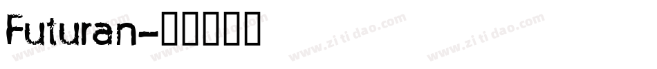 Futuran字体转换