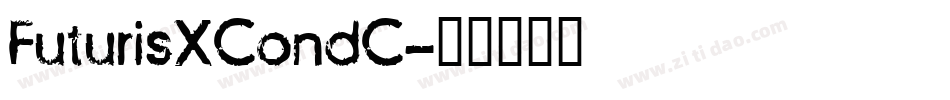 FuturisXCondC字体转换