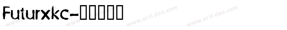 Futurxkc字体转换