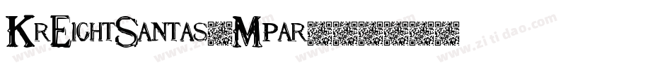 KrEightSantas-Mpar字体转换