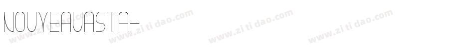 NouveauAsta字体转换