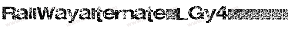 Railwayalternate-LGy4字体转换