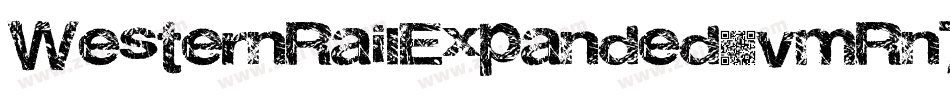 WesternRailExpanded-vmRn7字体转换