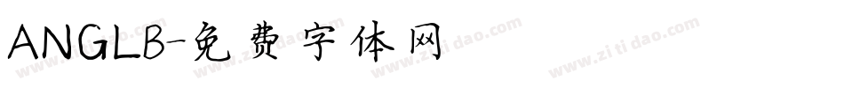 ANGLB字体转换