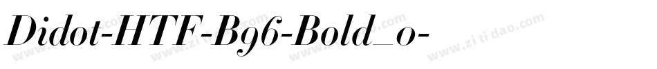 Didot-HTF-B96-Bold_0字体转换