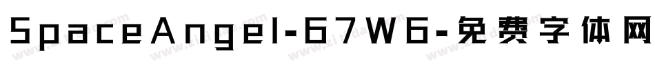 SpaceAngel-67W6字体转换