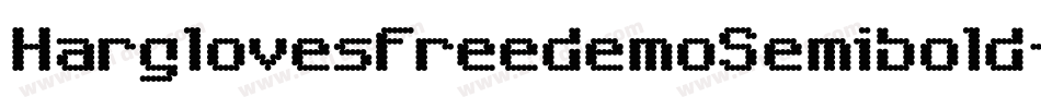 HarglovesfreedemoSemibold-rg4qL字体转换
