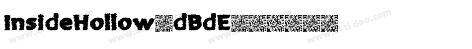 InsideHollow-dBdE字体转换