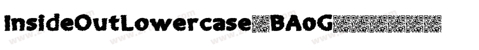 InsideOutLowercase-BA0G字体转换