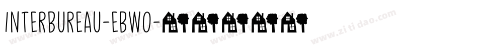 InterBureau-eBwO字体转换