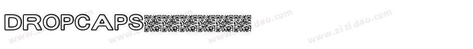 DROPCAPS字体转换