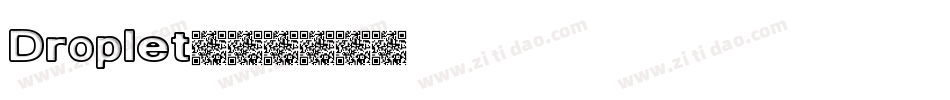 Droplet字体转换