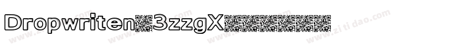 Dropwriten-3zzgX字体转换