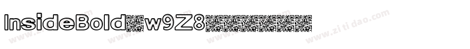 InsideBold-w9Z8字体转换