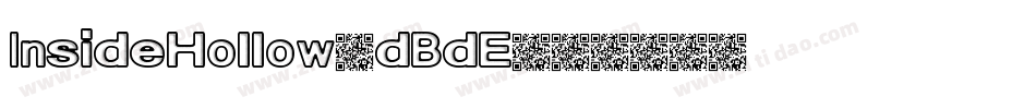 InsideHollow-dBdE字体转换