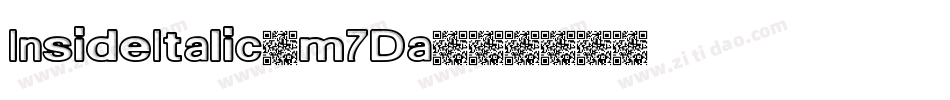 InsideItalic-m7Da字体转换