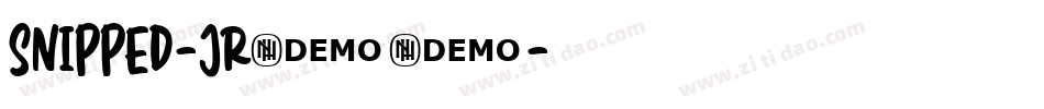 Snipped-Jr47字体转换