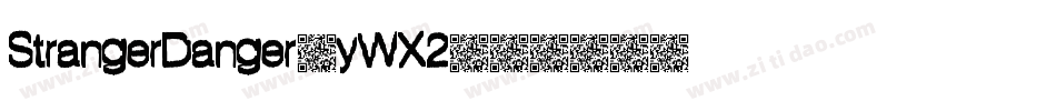StrangerDanger-yWX2字体转换