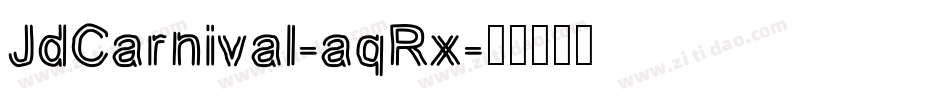 JdCarnival-aqRx字体转换