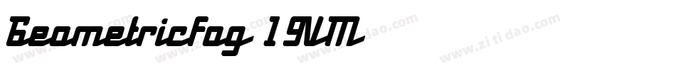 Geometricfog-19VM字体转换