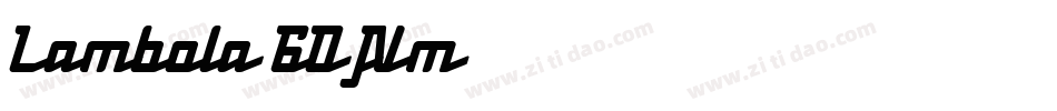 Lambola-GOJVm字体转换