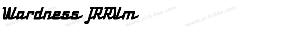 Wardness-JRRVm字体转换