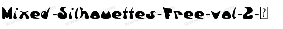 Mixed-Silhouettes-Free-vol-2字体转换
