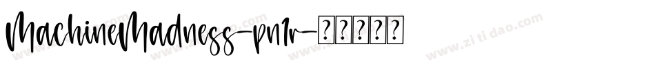 MachineMadness-pn1r字体转换
