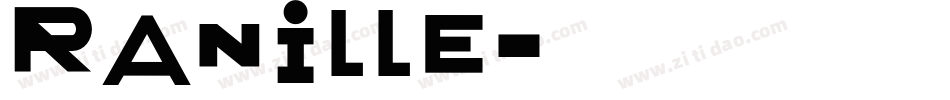 ranille字体转换