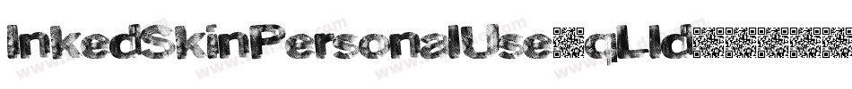 InkedSkinPersonalUse-qLld字体转换
