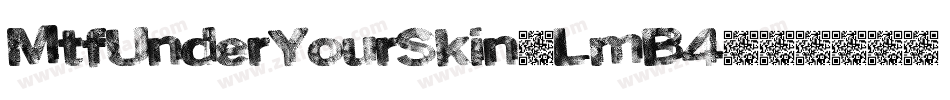 MtfUnderYourSkin-LmB4字体转换