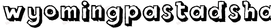 WyomingPastadShadLeft字体转换