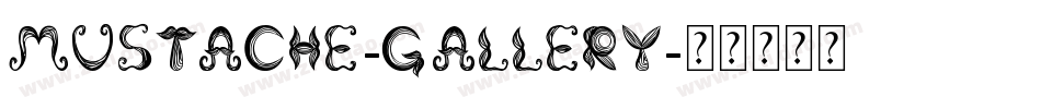 Mustache-Gallery字体转换