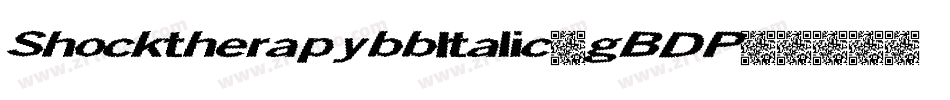 ShocktherapybbItalic-gBDP字体转换