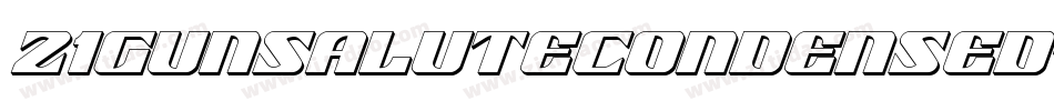 21GunSaluteCondensed-5qz8字体转换