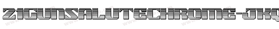 21GunSaluteChrome-jKqG字体转换