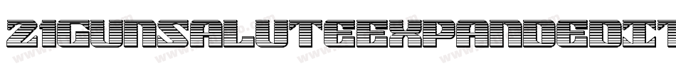 21GunSaluteExpandedItalic-9jqK字体转换
